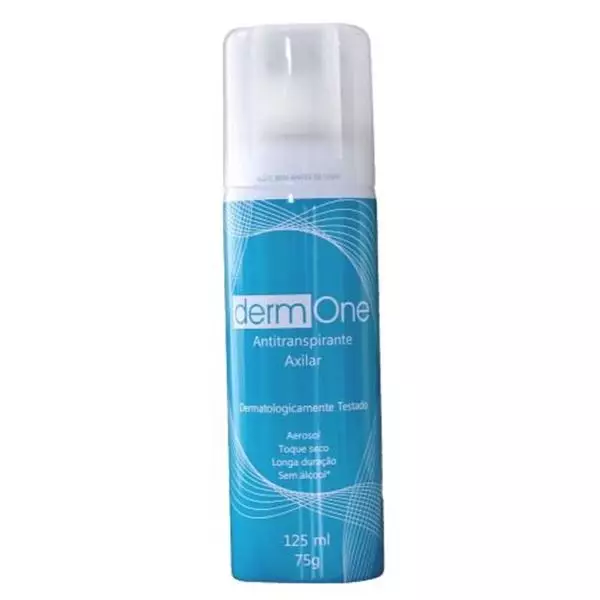 Imagem de Desodorante Antitranspirante Aerosol 125ml - Derm One