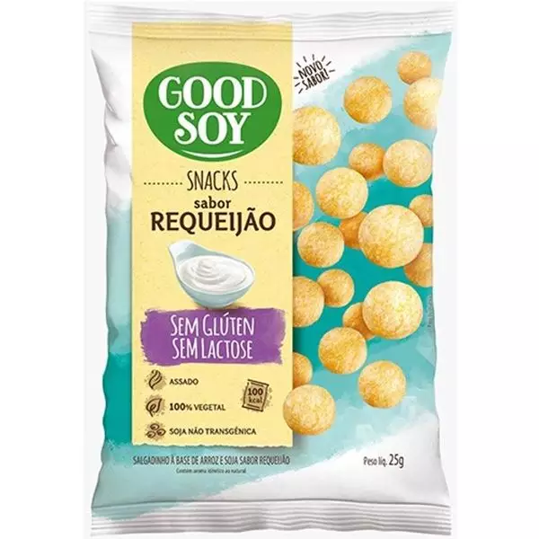 Imagem de Snacks Requeijão 25g - Good Soy