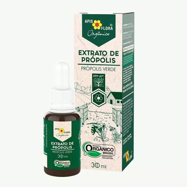 Imagem de Extrato de Própolis Verde Orgânico 30ml - Apis Flora