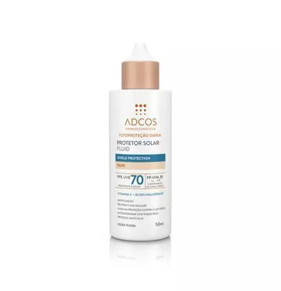 Imagem de Protetor Solar Fluid Shield FPS70 Nude 50ml - ADCOS