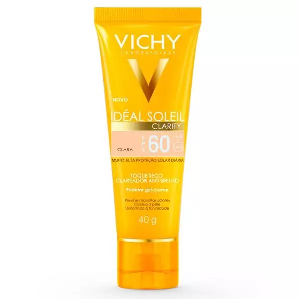 Imagem de Protetor Solar Idéal Soleil Clarify Clara 40g FPS60 - Vichy