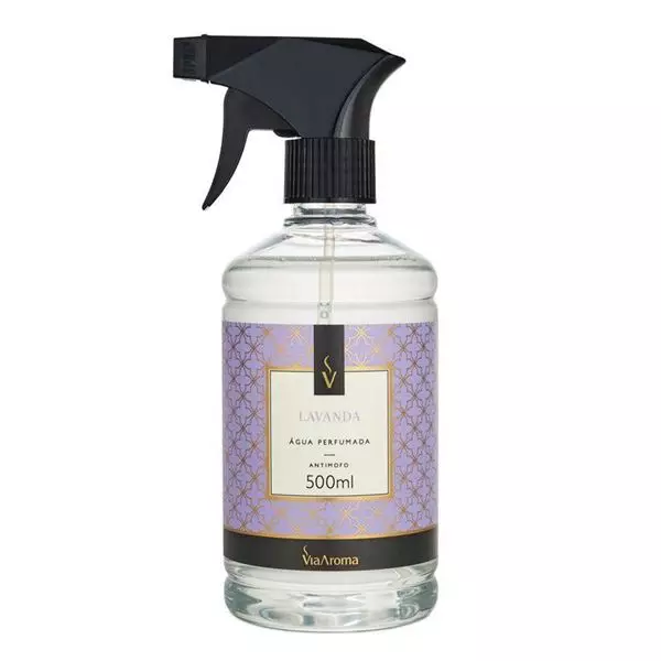 Imagem de Água Perfumada para Tecidos Lavanda - 500ml - Via Aroma