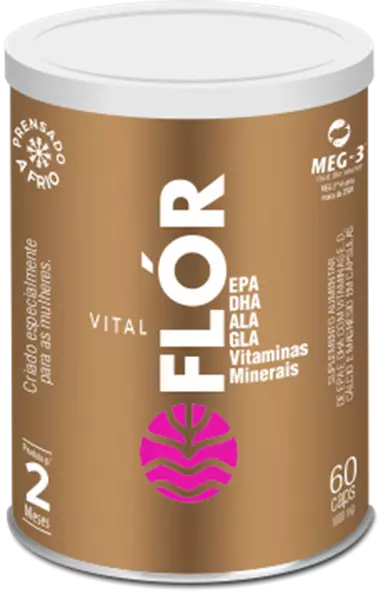 Imagem de Vital Flór 1g - 60 Cápsulas