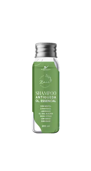 Imagem de Shampoo Antiquedas Óleo Essencial 240ml - Almaderma