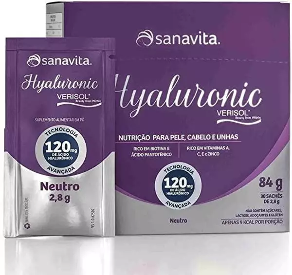 Imagem de Hyaluronic Verisol 120mg - 30 sachês de 3,5g - Sanavita