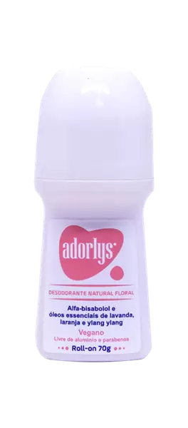 Imagem de Desodorante Natural Floral 70g Adorlys