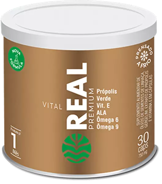 Imagem de Vital Real 500mg 30 Cápsulas