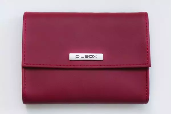 Imagem de Org de Comprimidos Semanal PilBox V4 Vermelho Lib