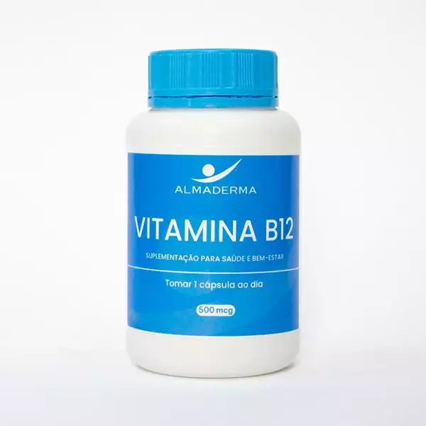 Imagem de Vitamina B12 500mcg 60 Cápsulas