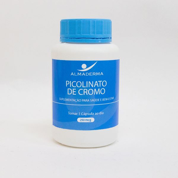 Imagem de Picolinato de Cromo 250mcg 90 Cápsulas