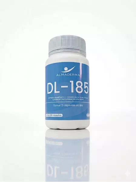 Imagem de DL-185® (60 cápsulas) | Peptídeo Bioativo para Anabolismo Inteligente e Performance Muscular